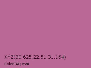 XYZ 30.625,22.51,31.164 Color Image