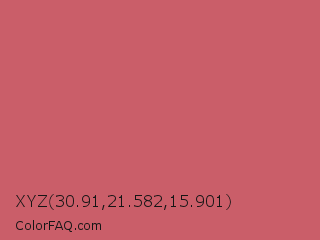 XYZ 30.91,21.582,15.901 Color Image