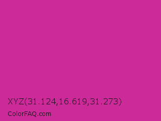 XYZ 31.124,16.619,31.273 Color Image