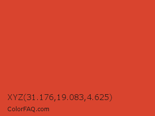 XYZ 31.176,19.083,4.625 Color Image