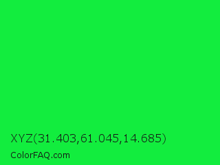 XYZ 31.403,61.045,14.685 Color Image
