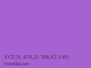XYZ 31.479,21.396,62.145 Color Image
