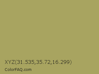 XYZ 31.535,35.72,16.299 Color Image