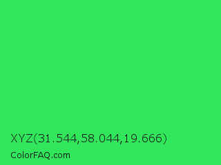 XYZ 31.544,58.044,19.666 Color Image
