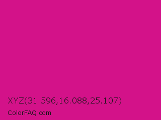 XYZ 31.596,16.088,25.107 Color Image