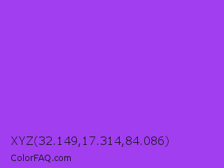 XYZ 32.149,17.314,84.086 Color Image