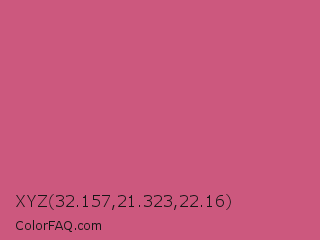 XYZ 32.157,21.323,22.16 Color Image