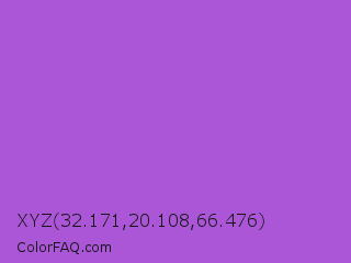 XYZ 32.171,20.108,66.476 Color Image