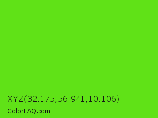XYZ 32.175,56.941,10.106 Color Image