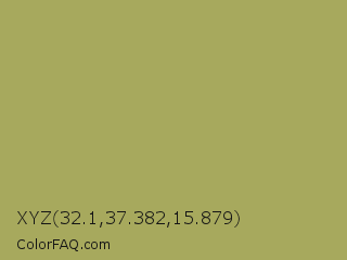 XYZ 32.1,37.382,15.879 Color Image
