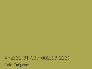 XYZ 32.317,37.002,13.223 Color Image