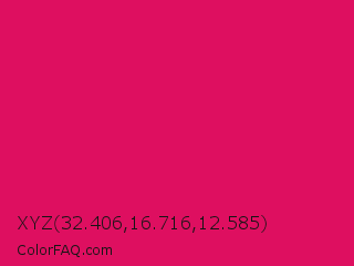 XYZ 32.406,16.716,12.585 Color Image