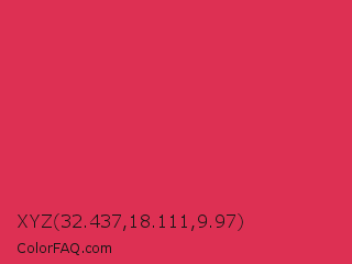 XYZ 32.437,18.111,9.97 Color Image