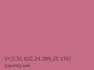 XYZ 32.622,24.289,25.159 Color Image