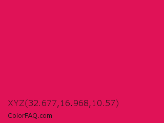 XYZ 32.677,16.968,10.57 Color Image