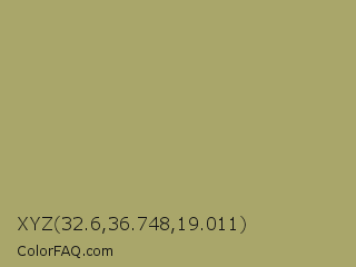 XYZ 32.6,36.748,19.011 Color Image