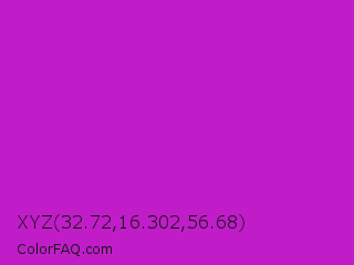 XYZ 32.72,16.302,56.68 Color Image