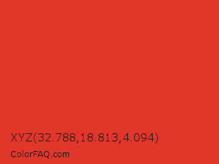 XYZ 32.788,18.813,4.094 Color Image