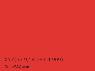 XYZ 32.9,18.784,4.909 Color Image