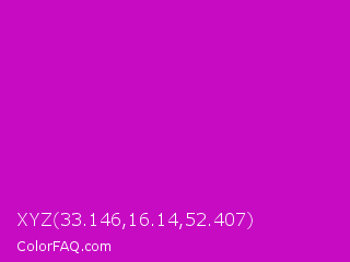 XYZ 33.146,16.14,52.407 Color Image