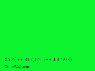 XYZ 33.317,65.588,13.593 Color Image