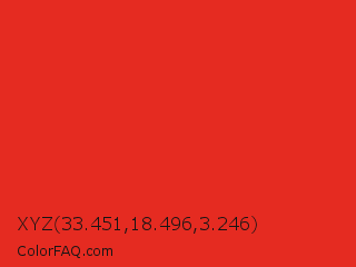 XYZ 33.451,18.496,3.246 Color Image
