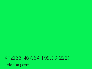 XYZ 33.467,64.199,19.222 Color Image
