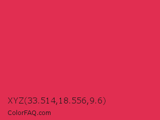 XYZ 33.514,18.556,9.6 Color Image