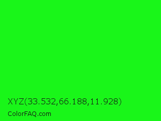 XYZ 33.532,66.188,11.928 Color Image