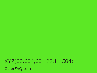 XYZ 33.604,60.122,11.584 Color Image