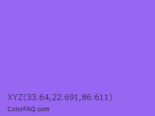 XYZ 33.64,22.691,86.611 Color Image