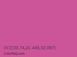 XYZ 33.74,21.445,32.067 Color Image