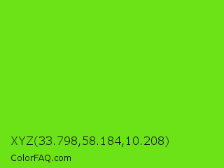 XYZ 33.798,58.184,10.208 Color Image