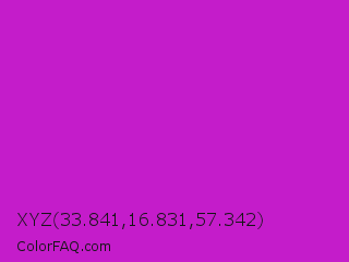 XYZ 33.841,16.831,57.342 Color Image