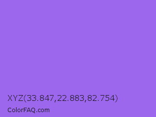 XYZ 33.847,22.883,82.754 Color Image