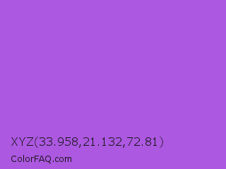 XYZ 33.958,21.132,72.81 Color Image