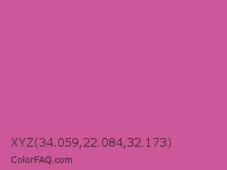 XYZ 34.059,22.084,32.173 Color Image