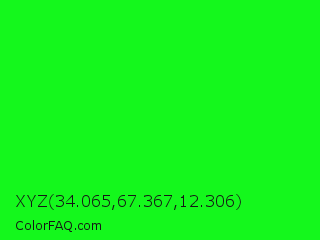 XYZ 34.065,67.367,12.306 Color Image