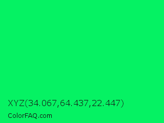 XYZ 34.067,64.437,22.447 Color Image