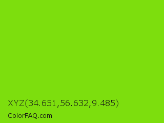 XYZ 34.651,56.632,9.485 Color Image