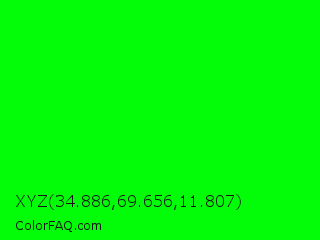 XYZ 34.886,69.656,11.807 Color Image