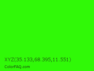 XYZ 35.133,68.395,11.551 Color Image