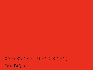 XYZ 35.183,19.619,3.161 Color Image