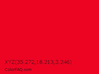 XYZ 35.272,18.213,3.246 Color Image