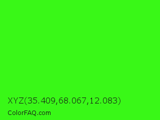 XYZ 35.409,68.067,12.083 Color Image