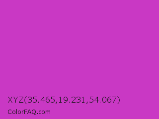 XYZ 35.465,19.231,54.067 Color Image