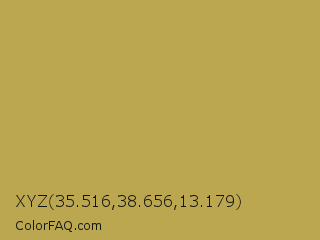 XYZ 35.516,38.656,13.179 Color Image