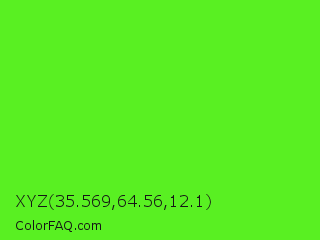 XYZ 35.569,64.56,12.1 Color Image