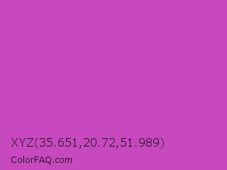XYZ 35.651,20.72,51.989 Color Image