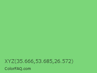 XYZ 35.666,53.685,26.572 Color Image